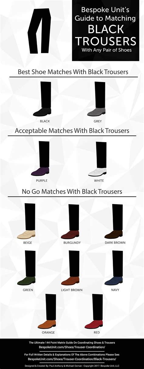 what color matches black pants.